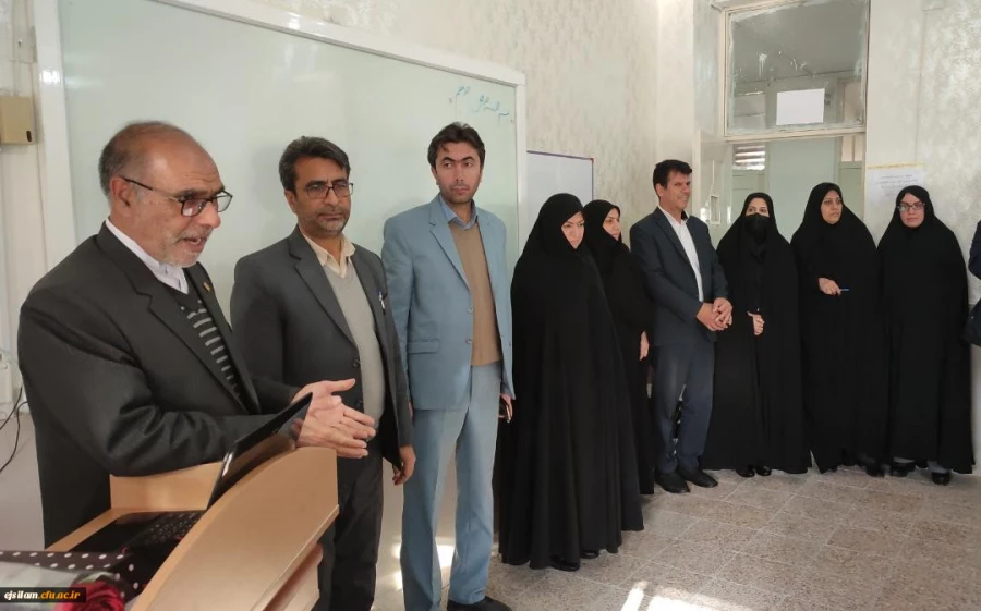 حضور مدیر کل آموزش و پرورش ایلام جناب آقای دکتر درویشی و سرپرست مدیریت امور پردیس های دانشگاه فرهنگیان جناب آقای دکتر پیری و هیئت همراه، در جمع دانشجو معلمان پردیس امام جعفر صادق(ع) بمناسبت 16 آذر « روز دانشجو» 2