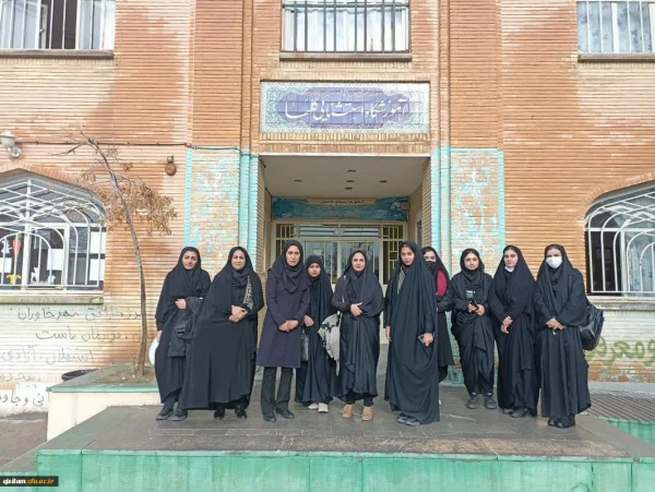 حضور دانشجو معلم های کارورزی 1 پردیس امام جعفر صادق (ع) ، با همراهی اساتید هیئت علمی در مرکز آموزش کودکان با نیازهای ویژه (مدرسه گلها)  2