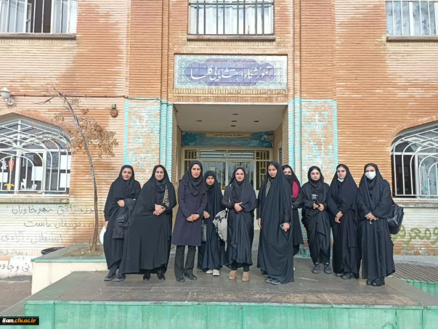 حضور دانشجو معلم های کارورزی 1 پردیس امام جعفر صادق (ع) ، با همراهی اساتید هیئت علمی در مرکز آموزش کودکان با نیازهای ویژه (مدرسه گلها)  2