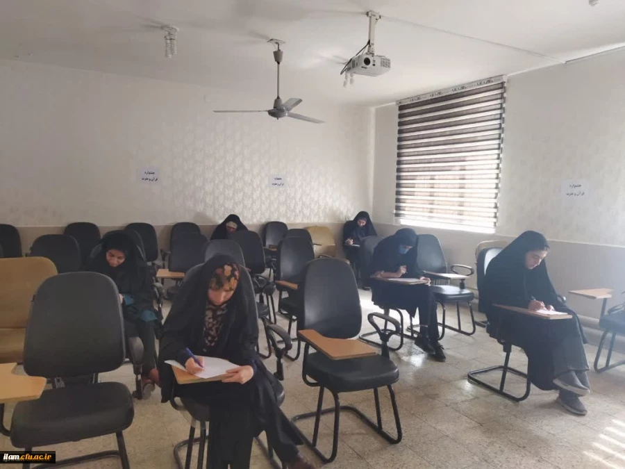 برگزاری مرحله استانی رشته های کتبی و آوایی جشنواره قرآن و عترت در پردیس امام جعفر صادق(ع) 2