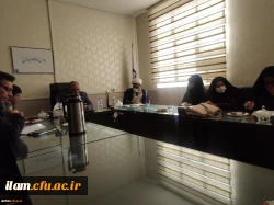 دهمین جلسه شورای پردیس امام جعفر صادق(ع) و تکریم همکار بازنشسته جناب آقای قنبری 2