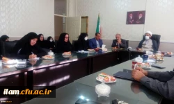 دهمین جلسه شورای پردیس امام جعفر صادق(ع) و تکریم همکار بازنشسته جناب آقای قنبری 2