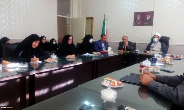 دهمین جلسه شورای پردیس امام جعفر صادق(ع) و تکریم همکار بازنشسته جناب آقای قنبری 2