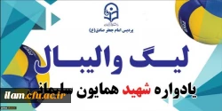 برگزاری لیگ والیبال (یادواره شهید همایون سلیمانی) 2