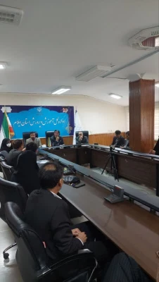 برگزاری دومین جلسه کارگروه راهبری استانی کارورزی با حضور دانشگاه فرهنگیان استان در سالن جلسات اداره کل آموزش و پرورش استان 4