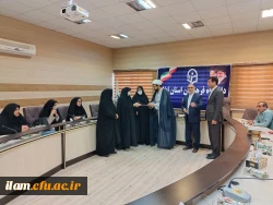 برگزاری آیین تکریم و معارفه مدیران سابق و جدید گروه علوم تربیتی در دانشگاه فرهنگیان استان ایلام 11