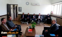 حضور سر ناظر کشوری سنجش فعالیت های فرهنگی اجتماعی و ناظر استانی در دانشگاه فرهنگیان استان ایلام  3