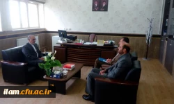 حضور سر ناظر کشوری سنجش فعالیت های فرهنگی اجتماعی و ناظر استانی در دانشگاه فرهنگیان استان ایلام  4