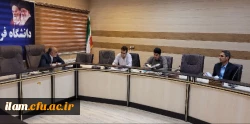 برگزاری اولین جلسه کمیته پایش و ارزیابی اجرای برنامه کارورزی در مدیریت امور پردیس های دانشگاه فرهنگیان استان ایلام 2