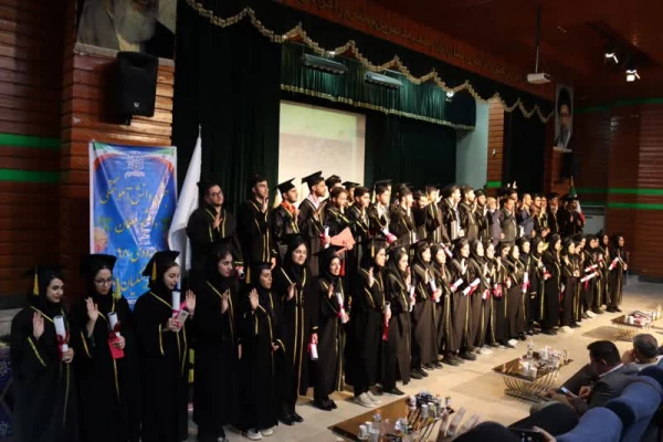 برگزاری مراسم دانش آموختگی دانشجو معلمان ورودی 1398 دانشگاه فرهنگیان ایلام 2