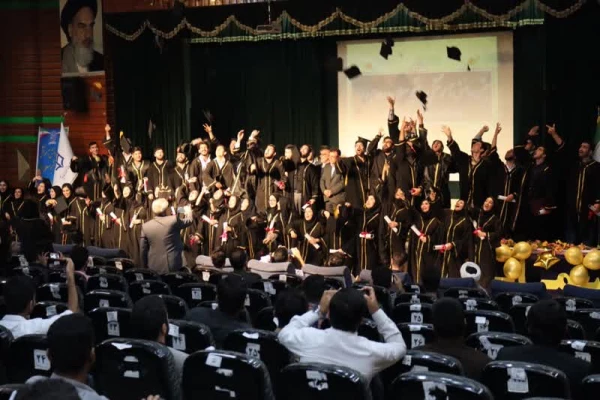 برگزاری مراسم دانش آموختگی دانشجو معلمان ورودی 1398 دانشگاه فرهنگیان ایلام 2