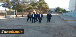 بازدید رییس سازمان مدیریت و برنامه ریزی استان ایلام از دانشگاه فرهنگیان استان ایلام 2