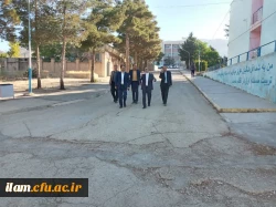 بازدید رییس سازمان مدیریت و برنامه ریزی استان ایلام از دانشگاه فرهنگیان استان ایلام 4