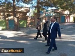 بازدید رییس سازمان مدیریت و برنامه ریزی استان ایلام از دانشگاه فرهنگیان استان ایلام 5