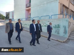 بازدید رییس سازمان مدیریت و برنامه ریزی استان ایلام از دانشگاه فرهنگیان استان ایلام 6