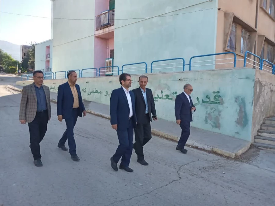 بازدید رییس سازمان مدیریت و برنامه ریزی استان ایلام از دانشگاه فرهنگیان استان ایلام 6