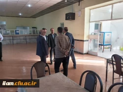 بازدید رییس سازمان مدیریت و برنامه ریزی استان ایلام از دانشگاه فرهنگیان استان ایلام 7