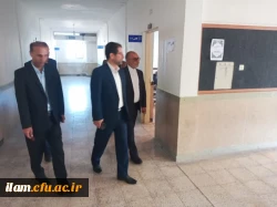 بازدید رییس سازمان مدیریت و برنامه ریزی استان ایلام از دانشگاه فرهنگیان استان ایلام 9