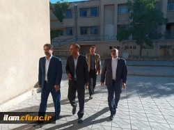 بازدید رییس سازمان مدیریت و برنامه ریزی استان ایلام از دانشگاه فرهنگیان استان ایلام 10