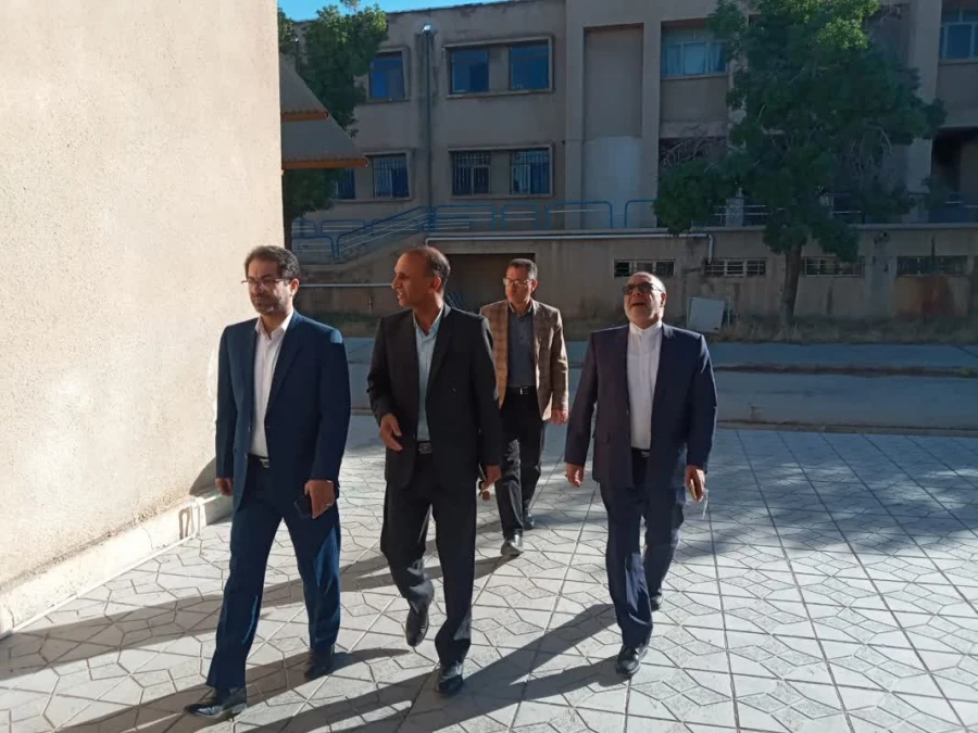 بازدید رییس سازمان مدیریت و برنامه ریزی استان ایلام از دانشگاه فرهنگیان استان ایلام 10