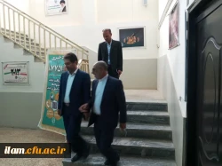 بازدید رییس سازمان مدیریت و برنامه ریزی استان ایلام از دانشگاه فرهنگیان استان ایلام 11