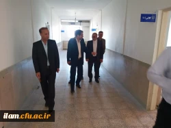 بازدید رییس سازمان مدیریت و برنامه ریزی استان ایلام از دانشگاه فرهنگیان استان ایلام 12