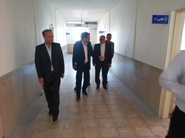 بازدید رییس سازمان مدیریت و برنامه ریزی استان ایلام از دانشگاه فرهنگیان استان ایلام 12