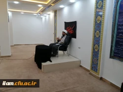 برگزاری مراسم عزاداری و سوگواری شهادت امام حسین (ع) در دانشگاه فرهنگیان استان ایلام 2