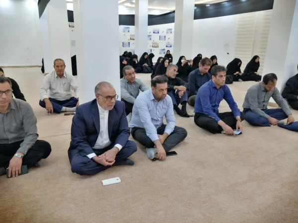 برگزاری مراسم عزاداری و سوگواری شهادت امام حسین (ع) در دانشگاه فرهنگیان استان ایلام 2