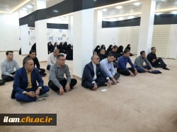 برگزاری مراسم عزاداری و سوگواری شهادت امام حسین (ع) در دانشگاه فرهنگیان استان ایلام 2