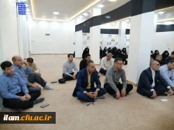 برگزاری مراسم عزاداری و سوگواری شهادت امام حسین (ع) در دانشگاه فرهنگیان استان ایلام 2