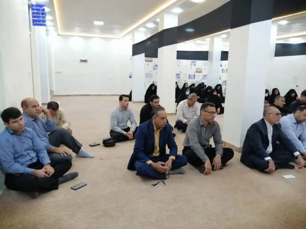 برگزاری مراسم عزاداری و سوگواری شهادت امام حسین (ع) در دانشگاه فرهنگیان استان ایلام 2