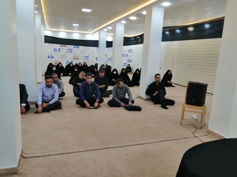 برگزاری مراسم عزاداری و سوگواری شهادت امام حسین (ع) در دانشگاه فرهنگیان استان ایلام 2