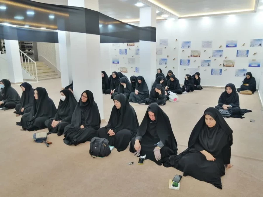 برگزاری مراسم عزاداری و سوگواری شهادت امام حسین (ع) در دانشگاه فرهنگیان استان ایلام 2