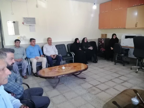 حضور هیئت رئیسه دانشگاه فرهنگیان استان ایلام در مجتمع امام علی (ع) 2