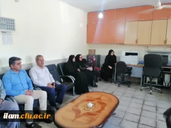 حضور هیئت رئیسه دانشگاه فرهنگیان استان ایلام در مجتمع امام علی (ع) 2