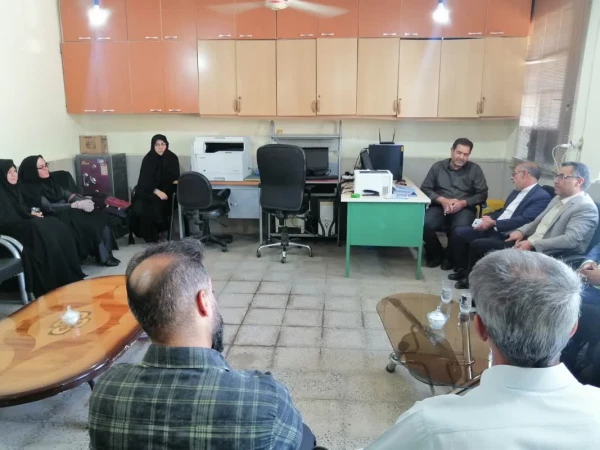 حضور هیئت رئیسه دانشگاه فرهنگیان استان ایلام در مجتمع امام علی (ع) 2