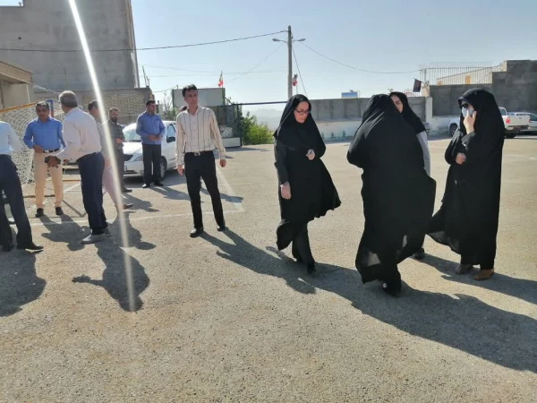 حضور هیئت رئیسه دانشگاه فرهنگیان استان ایلام در مجتمع امام علی (ع) 2