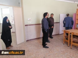 حضور هیئت رئیسه دانشگاه فرهنگیان استان ایلام در مجتمع امام علی (ع) 2