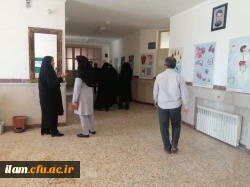 حضور هیئت رئیسه دانشگاه فرهنگیان استان ایلام در مجتمع امام علی (ع) 2