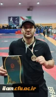 دانشجو معلم دانشگاه فرهنگیان استان ایلام، سکوی اول مسابقات کشتی بیست و چهارمین المپیاد ورزشی دانشجومعلمان پسر سراسر کشور را به خود اختصاص داد 3