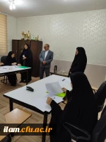 بازدید سرپرست مدیریت امور پردیس های دانشگاه فرهنگیان استان ایلام از مراحل بررسی صلاحیت اختصاصی داوطلبان چند برابر ظرفیت دانشگاه فرهنگیان و تربیت دبیر شهید رجایی در پردیس های دانشگاه فرهنگیان 4