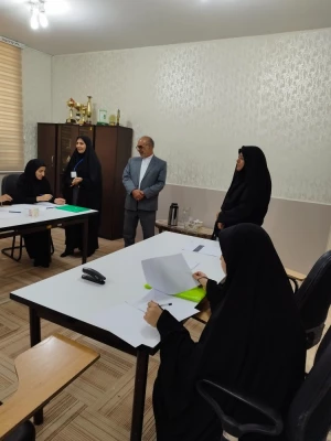 بازدید سرپرست مدیریت امور پردیس های دانشگاه فرهنگیان استان ایلام از مراحل بررسی صلاحیت اختصاصی داوطلبان چند برابر ظرفیت دانشگاه فرهنگیان و تربیت دبیر شهید رجایی در پردیس های دانشگاه فرهنگیان 4