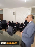 بازدید سرپرست مدیریت امور پردیس های دانشگاه فرهنگیان استان ایلام از مراحل بررسی صلاحیت اختصاصی داوطلبان چند برابر ظرفیت دانشگاه فرهنگیان و تربیت دبیر شهید رجایی در پردیس های دانشگاه فرهنگیان 7