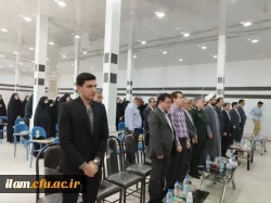 به مناسبت هفته  دفاع مقدس نشست هم اندیشی با حضور سردار شاکرمی فرمانده سپاه امیرالمومنین(ع) استان 2