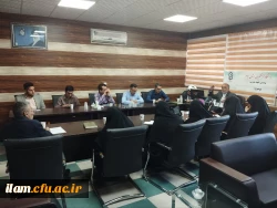 جلسه شورای فرهنگی ، اجتماعی و دانشجویی دانشگاه فرهنگیان استان با حضور اعضاء برگزار گردید 4