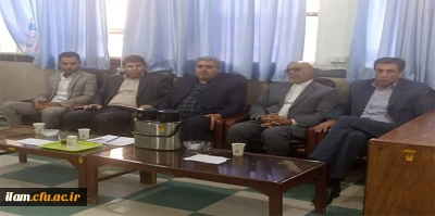 جلسه گروه آموزشی دانشگاه فرهنگیان با حضور اعضای هیات علمی 