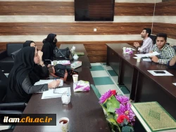 جلسه گروه معارف و تربیت اسلامی دانشگاه فرهنگیان ایلام 4