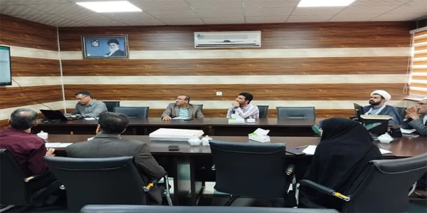 جلسه شورای نظارت و ارزیابی و توسعه منابع انسانی دانشگاه فرهنگیان ایلام 2