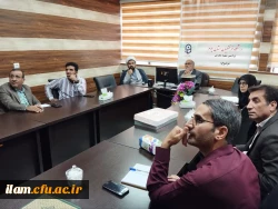 جلسه شورای نظارت و ارزیابی و توسعه منابع انسانی دانشگاه فرهنگیان ایلام 4